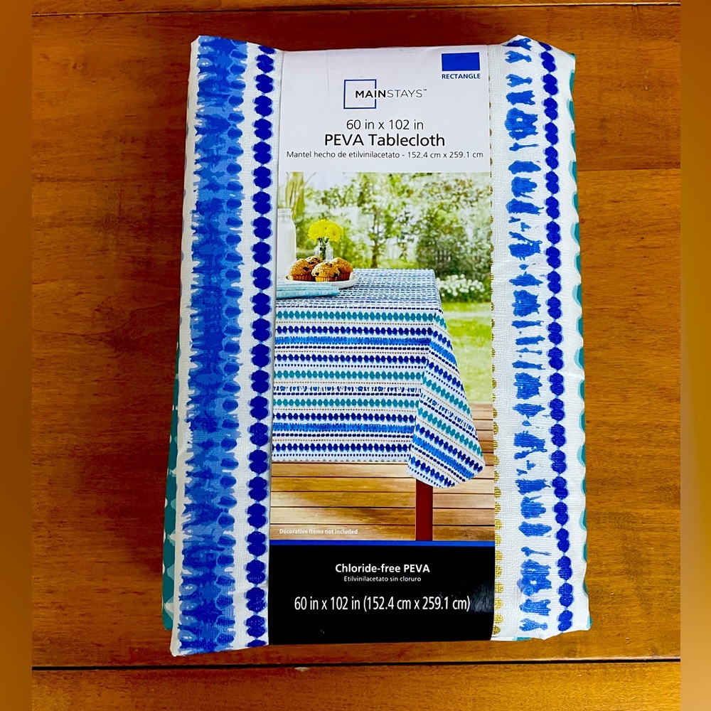 Rectangle PEVA Tablecloth 60in * 102in